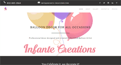 Desktop Screenshot of infante-creations.com